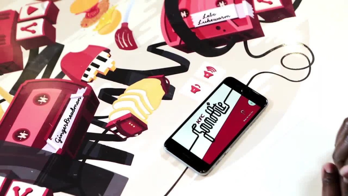 KFC : les coudes sur la table pour la&nbsp;musique