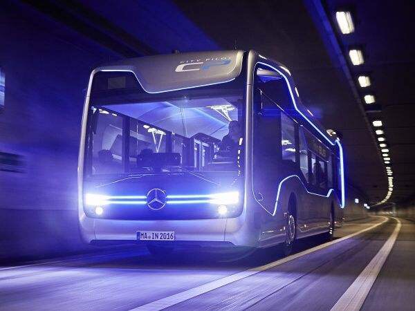 Bus autonome Mercedes