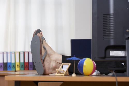 L&rsquo;été au bureau…